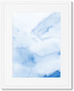Диптих Mountain peaks in the snow 42X52 / 42X52 CM
