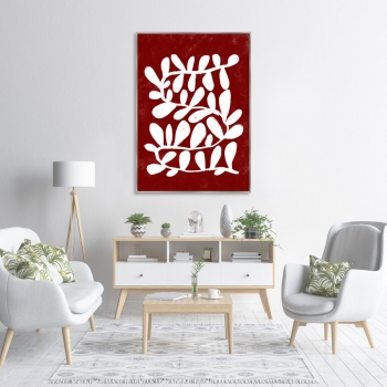 Репродукция на холсте Branches in color No1 75X105 CM