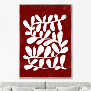Репродукция на холсте Branches in color No1 75X105 CM