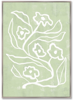 Репродукция на холсте Branches in color No2 75X105 CM