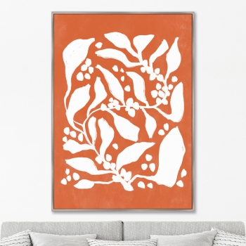 Репродукция картины на холсте Branches in color No3 75X105 CM