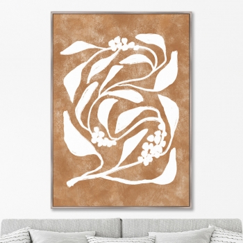 Репродукция на холсте Branches in color No5 75X105 CM