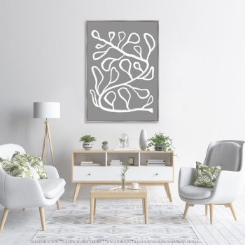 Репродукция на холсте Branches in color No6 75X105 CM
