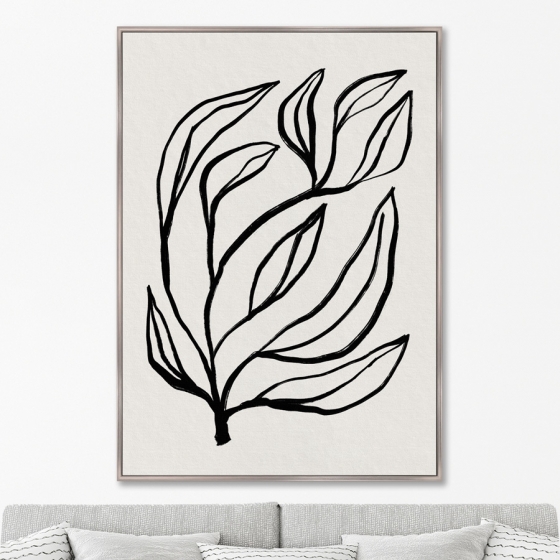 Репродукция на холсте Branches in color No8 75X105 CM 2