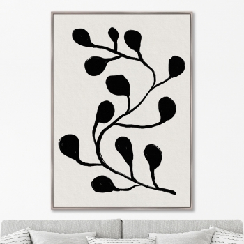 Репродукция на холсте Branches in color No9 75X105 CM