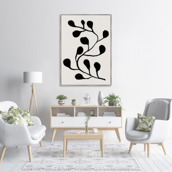 Репродукция на холсте Branches in color No9 75X105 CM