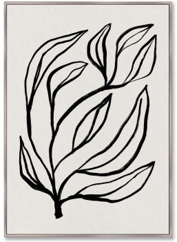 Диптих на холсте Branches in color No10 75X105 / 75X105 CM