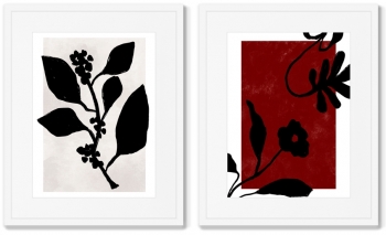 Диптих Coloristics Composition No3 42X52 / 42X52 CM