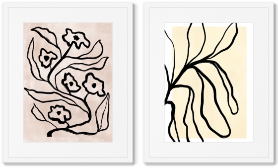 Диптих Coloristics Composition No9 42X52 / 42X52 CM 1