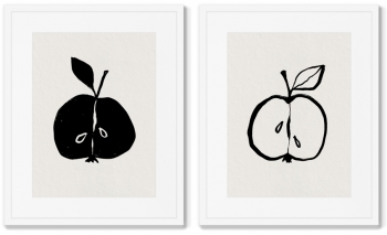 Диптих The fruits alike 42X52 / 42X52 CM