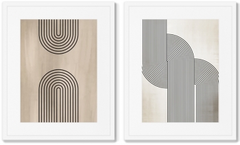 Диптих The Play of Forms No3 42X52 / 42X52 CM
