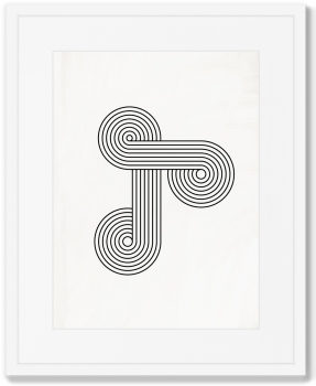 Диптих The Play of Forms No5 42X52 / 42X52 CM