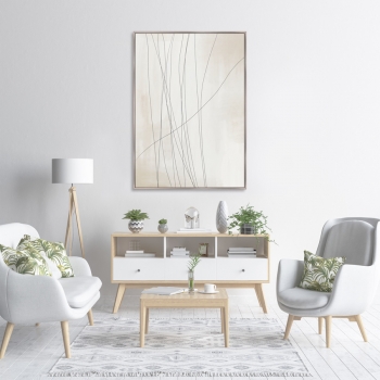 Репродукция на холсте Fine threads No1 75X105 CM