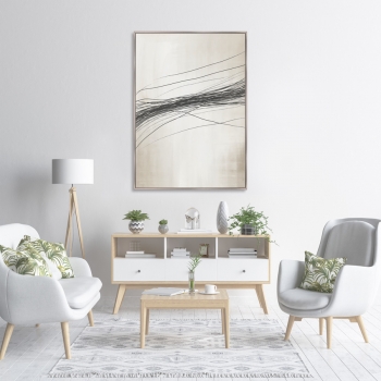 Репродукция на холсте Fine threads No2 75X105 CM