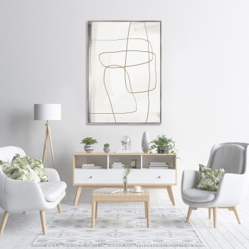 Репродукция на холсте Fine threads No3 75X105 CM