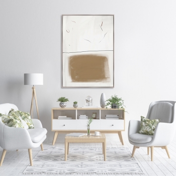 Репродукция на холсте Half Full No1 75X105 CM