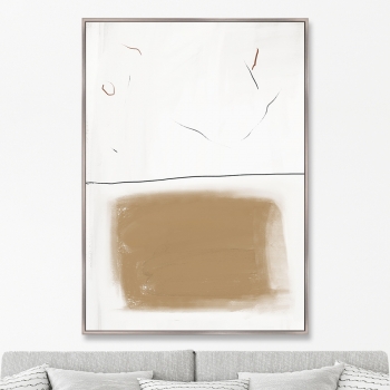 Репродукция на холсте Half Full No1 75X105 CM