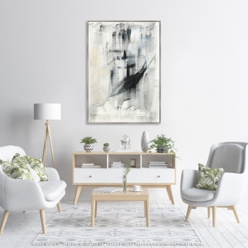 Репродукция на холсте The Flying Dutchman 75X105 CM