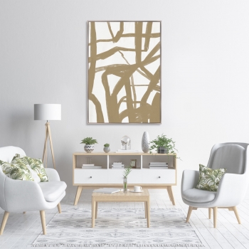 Репродукция на холсте The long way out 75X105 CM