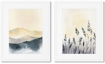 Диптих Hot summer air 42X52 / 42X52 CM