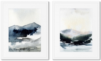 Диптих Nordic landscape 42X52 / 42X52 CM