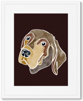 Диптих Happy dogs No2 42X52 / 42X52 CM