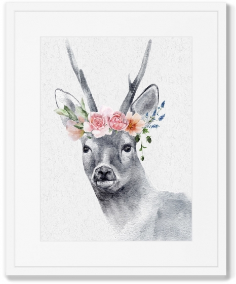 Постер Graceful deer No1 42X52 CM 1