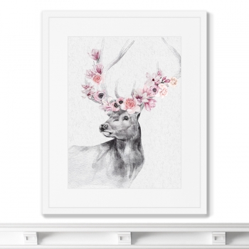 Постер Graceful deer No2 42X52 CM