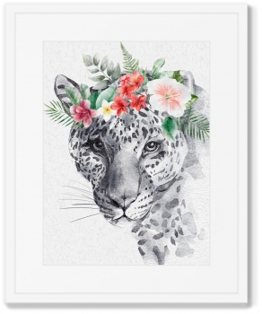Постер Graceful jaguar 42X52 CM