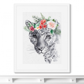 Постер Graceful jaguar 42X52 CM