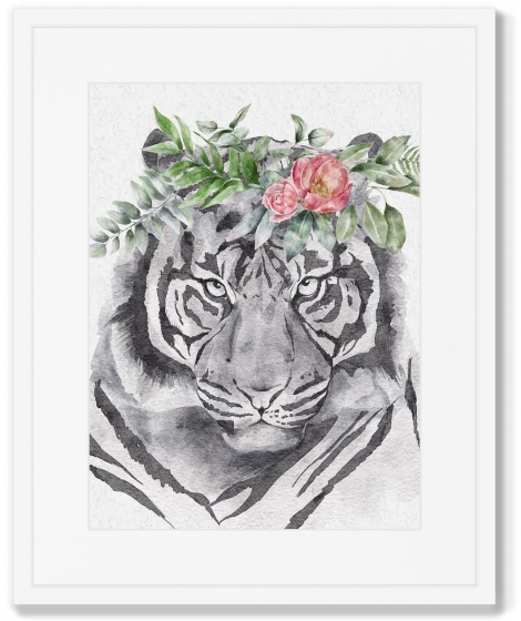 Постер Graceful tiger 42X52 CM 1