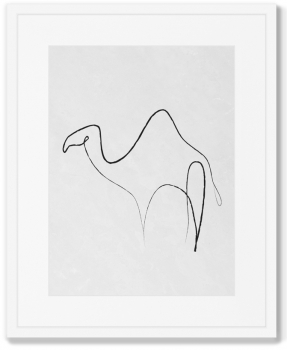 Постер в раме Camel 42X52 CM