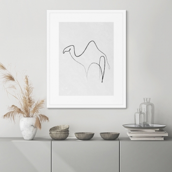 Постер в раме Camel 42X52 CM