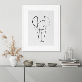Постер Elephant 42X52 CM