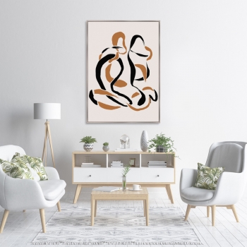 Репродукция на холсте Horse Rider 75X105 CM