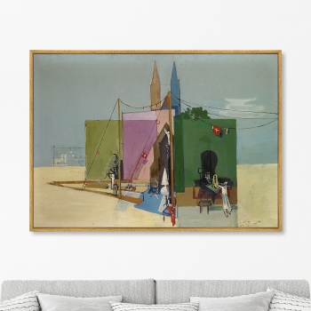 Постер на холсте Coherences 105X75 CM