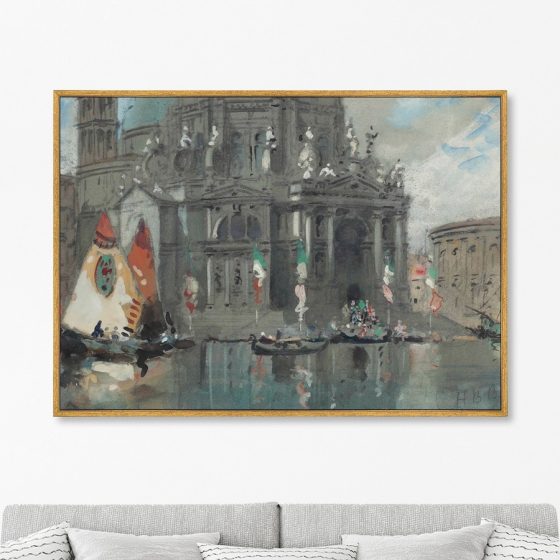 Постер на холсте Santa Maria Della Salute Venice 105X75 CM 2