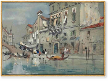 Постер на холсте The House Of Tintoretto Venice 105X75 CM