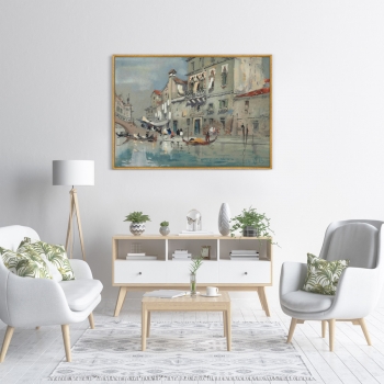 Постер на холсте The House Of Tintoretto Venice 105X75 CM