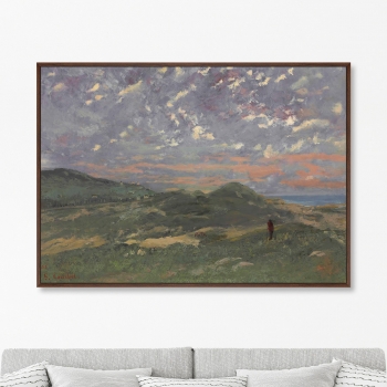 Постер на холсте Les Dunes De Deauville 105X75 CM