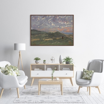 Постер на холсте Les Dunes De Deauville 105X75 CM
