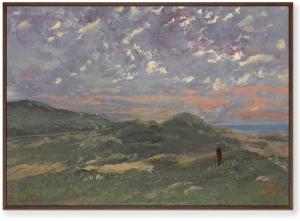 Постер на холсте Les Dunes De Deauville 105X75 CM