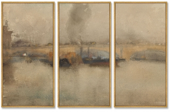 Триптих London Bridge 105X157 / 105X157 / 105X157 CM