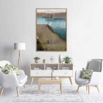Постер на холсте Valparaiso Harbor 75X105 CM