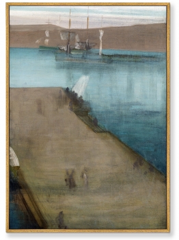 Постер на холсте Valparaiso Harbor 75X105 CM