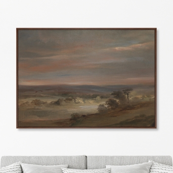 Постер на холсте A View on Hampstead Heath 105X75 CM