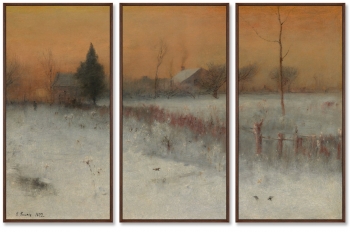 Триптих Home at Montclair 52X105 / 52X105 / 52X105 CM