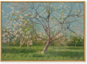 Постер Study of Blooming Trees in an Orchard 105X75 CM