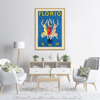 Постер на холсте Florio 75X105 CM