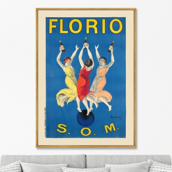 Постер на холсте Florio 75X105 CM